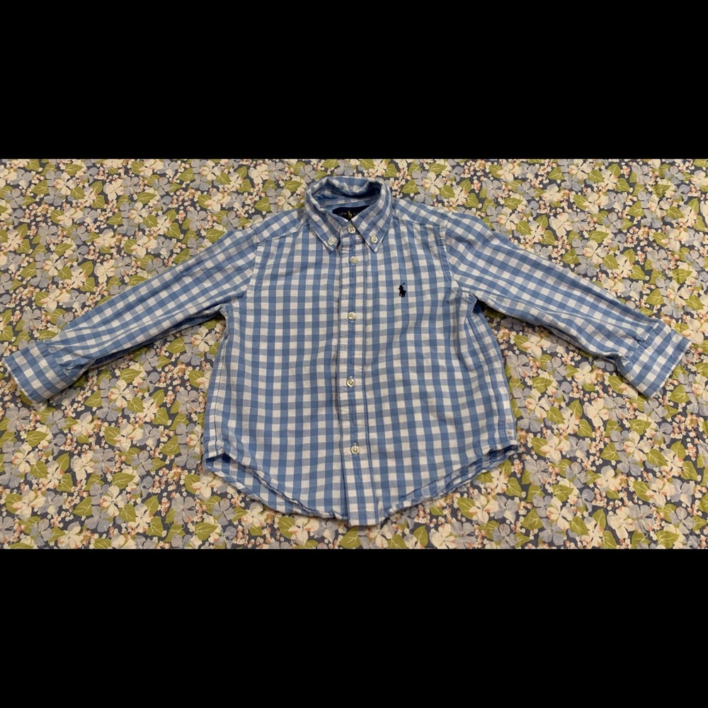 LIKE NEW Ralph Lauren Dress Shirt size 3T